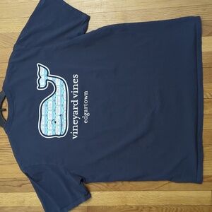Vineyard Vines Blue Pocket Tee Edgartown Marthas Vineyard XL